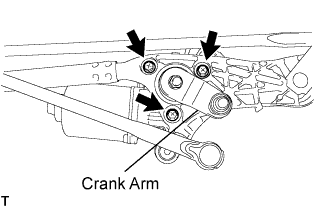 Lexus Gs430, Gs300. Uzs190 Grs190.Wiper And Washer.Wiper And Washer System.Front Wiper Motor  Removal