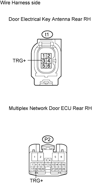Lexus Gs430, Gs300. Uzs190 Grs190.Door Lock.Power Door Lock Control System.Entry And Start System  Entry Lock And Unlock Functions Do Not Operate On Rear Door Rh