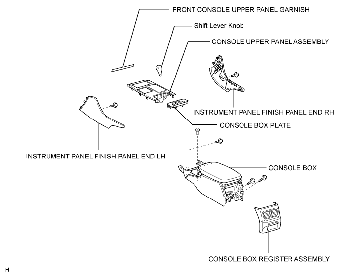 Lexus Gs430, Gs300. Uzs190 Grs190.Other System.Cigarette Lighter Assembly.Center Power Outlet Socket  Components