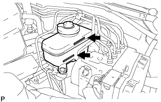 Lexus Gs430, Gs300. Uzs190 Grs190.Brake.Brake System.Brake Fluid (W/ Vsc)  On-Vehicle Inspection