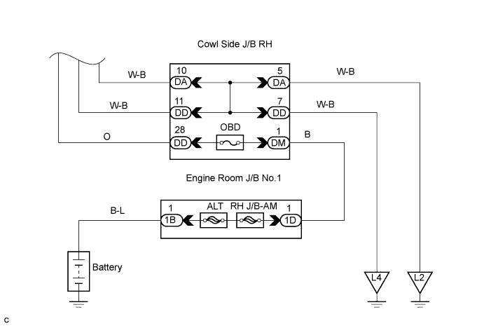 Lexus Gs430, Gs300. Uzs190 Grs190.Can Communication.Can Communication System.Can Communication System  Check Can Bus Line (Rhd Models)