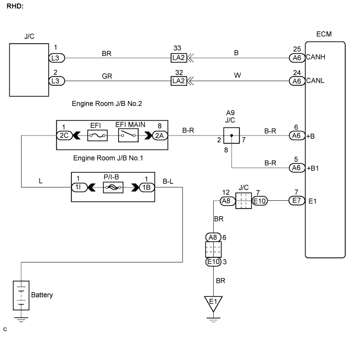 Lexus Gs430, Gs300. Uzs190 Grs190.Can Communication.Can Communication System.Can Communication System  Ecm Communication Stop Mode
