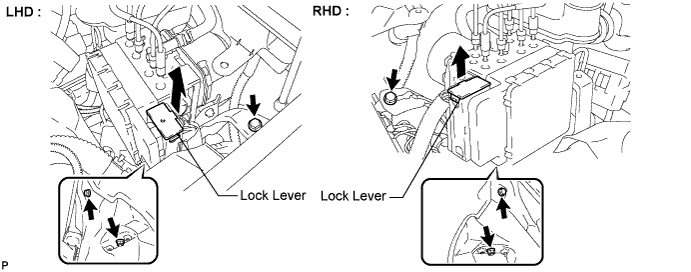 Lexus Gs430, Gs300. Uzs190 Grs190.Brake.Brake System.Brake Master Cylinder (W/ Ecb)  Removal