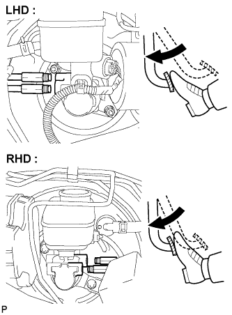 Lexus Gs430, Gs300. Uzs190 Grs190.Brake.Brake System.Brake Fluid (W/ Vsc)  Bleeding