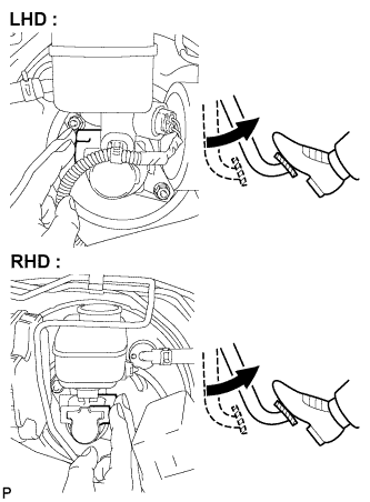 Lexus Gs430, Gs300. Uzs190 Grs190.Brake.Brake System.Brake Fluid (W/ Vsc)  Bleeding
