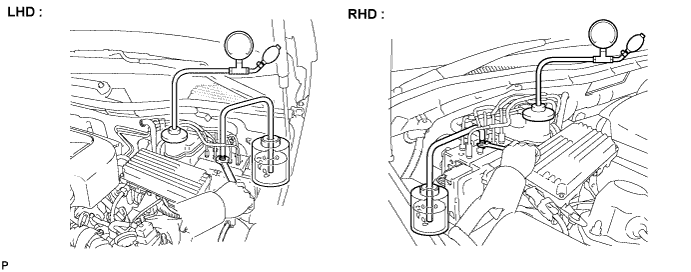 Lexus Gs430, Gs300. Uzs190 Grs190.Brake.Brake System.Brake Fluid (W/ Ecb)  Bleeding