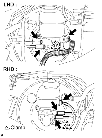 Lexus Gs430, Gs300. Uzs190 Grs190.Brake.Brake System.Brake Booster (W/ Vsc)  Removal