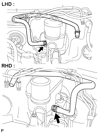 Lexus Gs430, Gs300. Uzs190 Grs190.Brake.Brake System.Brake Master Cylinder (W/ Ecb)  Installation