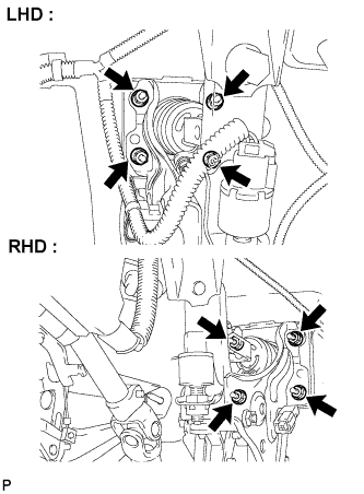 Lexus Gs430, Gs300. Uzs190 Grs190.Brake.Brake System.Brake Booster (W/ Vsc)  Removal