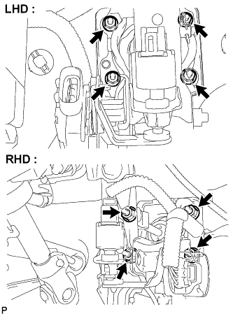 Lexus Gs430, Gs300. Uzs190 Grs190.Brake.Brake System.Brake Master Cylinder (W/ Ecb)  Installation