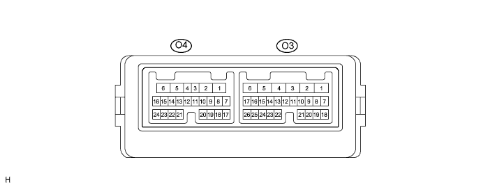 Lexus Gs430, Gs300. Uzs190 Grs190.Door Lock.Power Door Lock Control System.Entry And Start System Terminals Of Ecu