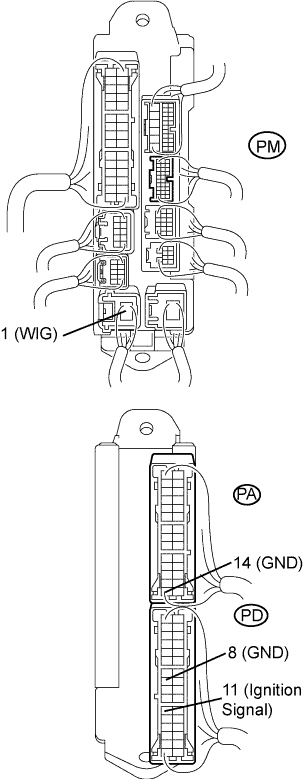 Lexus Gs430, Gs300. Uzs190 Grs190.Wiper And Washer.Wiper And Washer System.Wiper And Washer System  Wiper Motor Power Source Circuit