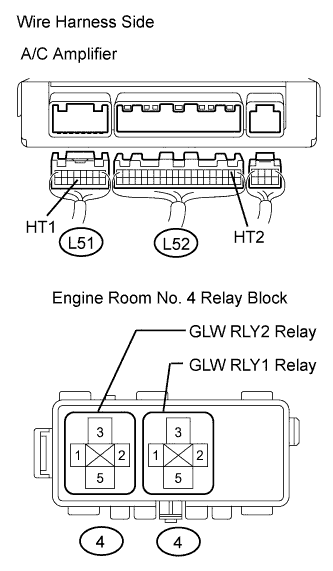 Lexus Gs430, Gs300. Uzs190 Grs190.Air Conditioning.Air Conditioning System.Air Conditioning System  Ptc Heater Circuit
