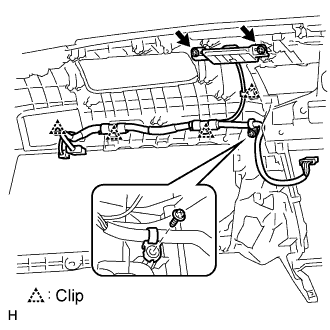 Lexus Gs430, Gs300. Uzs190 Grs190.Navigation.Navigation System.Navigation Antenna  Removal
