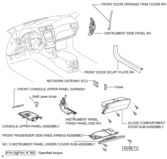 Lexus Gs430, Gs300. Uzs190 Grs190.Audio Visual.Audio And Visual System.Network Gateway Ecu  Components