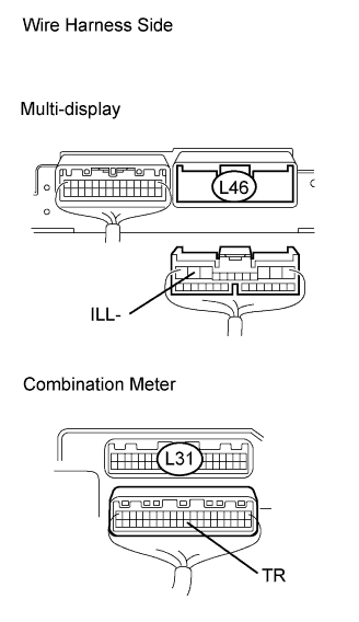 Lexus Gs430, Gs300. Uzs190 Grs190.Navigation.Navigation System.Navigation System  Dimmer Signal Circuit