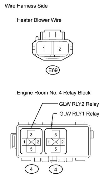 Lexus Gs430, Gs300. Uzs190 Grs190.Air Conditioning.Air Conditioning System.Air Conditioning System  Ptc Heater Circuit