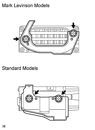 Lexus Gs430, Gs300. Uzs190 Grs190.Audio Visual.Audio And Visual System.Stereo Component Amplifier  Removal