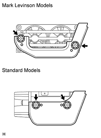 Lexus Gs430, Gs300. Uzs190 Grs190.Audio Visual.Audio And Visual System.Stereo Component Amplifier  Removal