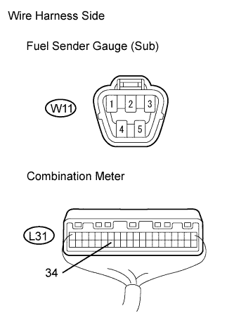 Lexus Gs430, Gs300. Uzs190 Grs190.Meter.Meter / Gauge System.Meter / Gauge System  Malfunction In Fuel Receiver Gauge