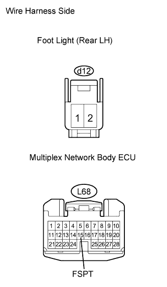 Lexus Gs430, Gs300. Uzs190 Grs190.Lighting.Lighting System.Lighting System  Step Illumination Circuit