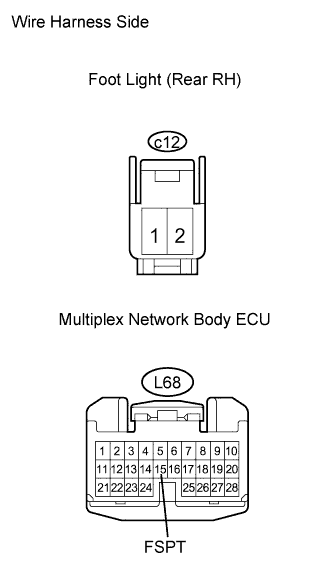 Lexus Gs430, Gs300. Uzs190 Grs190.Lighting.Lighting System.Lighting System  Step Illumination Circuit