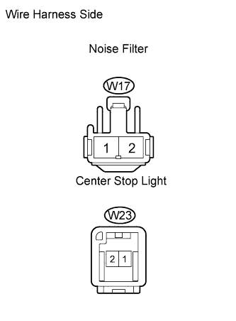 Lexus Gs430, Gs300. Uzs190 Grs190.Lighting.Lighting System.Lighting System  Stop Light Circuit