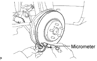 Lexus Gs430, Gs300. Uzs190 Grs190.Brake.Brake System.Front Brake  Inspection