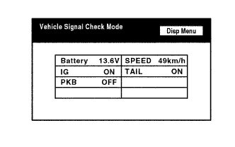 Lexus Gs430, Gs300. Uzs190 Grs190.Navigation.Navigation System.Navigation System  Display Check Mode