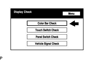 Lexus Gs430, Gs300. Uzs190 Grs190.Navigation.Navigation System.Navigation System  Display Check Mode