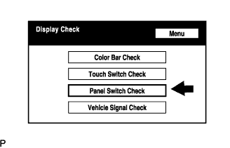 Lexus Gs430, Gs300. Uzs190 Grs190.Navigation.Navigation System.Navigation System  Display Check Mode