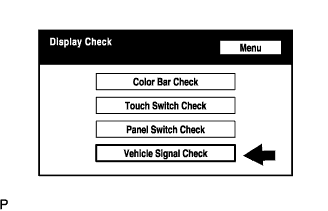 Lexus Gs430, Gs300. Uzs190 Grs190.Navigation.Navigation System.Navigation System  Display Check Mode