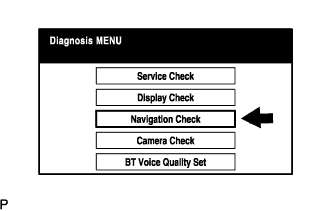 Lexus Gs430, Gs300. Uzs190 Grs190.Navigation.Navigation System.Navigation System  Navigation Check Mode