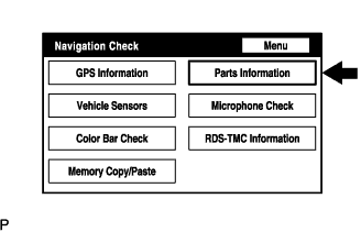 Lexus Gs430, Gs300. Uzs190 Grs190.Navigation.Navigation System.Navigation System  Navigation Check Mode