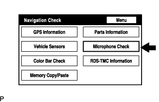 Lexus Gs430, Gs300. Uzs190 Grs190.Navigation.Navigation System.Navigation System  Navigation Check Mode