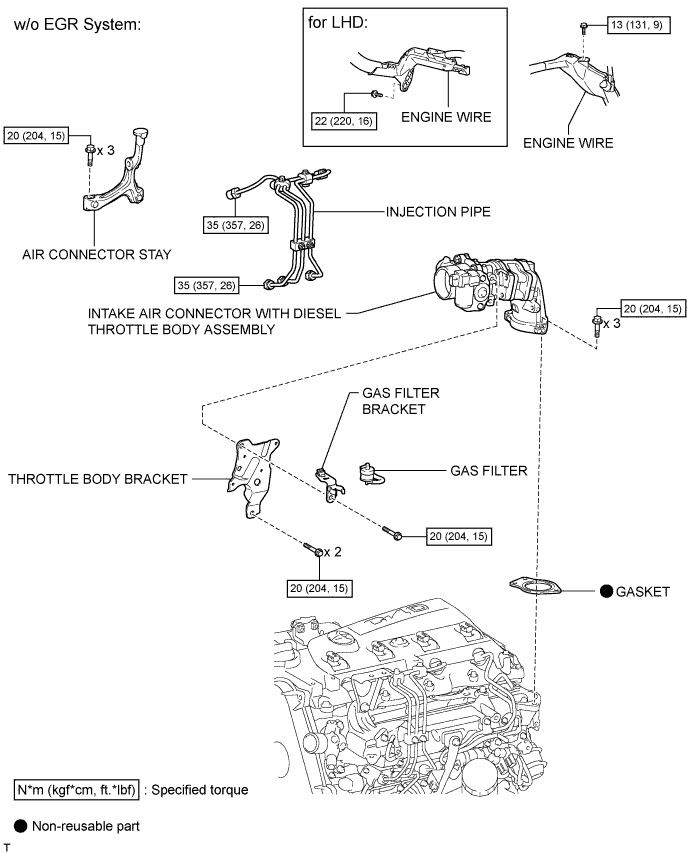 Land Cruiser, Land Cruiser Prado. Grj150 Trj150,155 Kdj150,155 Lj150, Gdj150,155.1Kd-Ftv Engine Mechanical.Engine.Camshaft  Components
