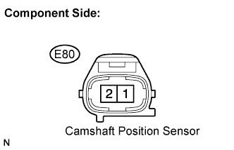 Dtc P0340  Camshaft Position Sensor A Circuit (Bank 1 Or Single Sensor). 2AD-FHV ENGINE CONTROL SYSTEM. Lexus IS250 IS220d GSE20 ALE20