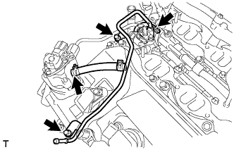 Fuel Pressure Sensor - Installation. 4GR-FSE FUEL. Lexus IS250 IS220d GSE20 ALE20
