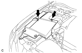Exhaust Gas Temperature Sensor - Installation. 2AD-FHV EMISSION CONTROL. Lexus IS250 IS220d GSE20 ALE20