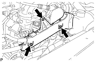 Camshaft Position Sensor - Removal. 2AD-FHV ENGINE CONTROL SYSTEM. Lexus IS250 IS220d GSE20 ALE20