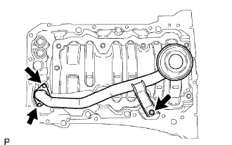 Lexus Is250, Is220D. Gse20 Ale20.4Gr-Fse Lubrication.Lubrication System.Oil Pump  Installation