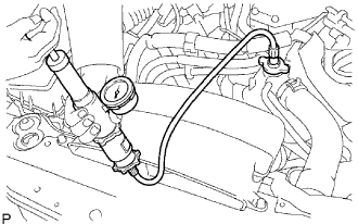 Lexus Is250, Is220D. Gse20 Ale20.4Gr-Fse Fuel.Fuel System.Fuel Pressure Sensor  Installation