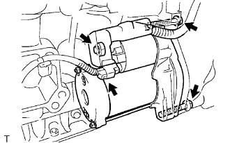 Lexus Is250, Is220D. Gse20 Ale20.4Gr-Fse Starting.Starting System.Starter  Installation