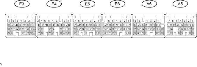 Lexus Is250, Is220D. Gse20 Ale20.Engine Immobiliser.Engine Immobiliser System (For 2Ad-Fhv).Engine Immobiliser System (For 4Gr-Fse) Terminals Of Ecu