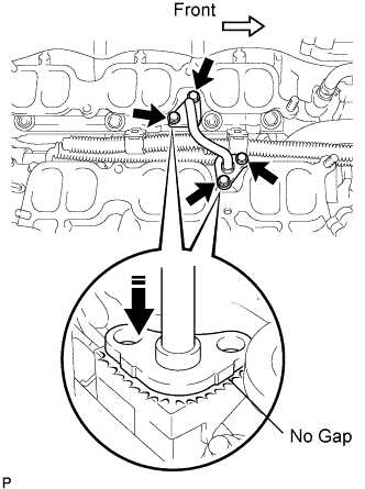 Lexus Is250, Is220D. Gse20 Ale20.4Gr-Fse Engine Control System.Sfi System.Knock Sensor  Installation