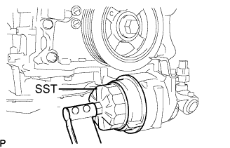 Lexus Is250, Is220D. Gse20 Ale20.4Gr-Fse Lubrication.Lubrication System.Oil Filter  Replacement