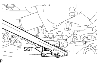 Lexus Is250, Is220D. Gse20 Ale20.4Gr-Fse Lubrication.Lubrication System.Oil Pump  Removal