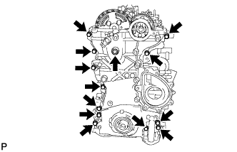 Lexus Is250, Is220D. Gse20 Ale20.2Ad-Fhv Lubrication.Lubrication System.Oil Pump  Removal