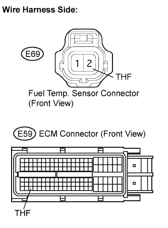 Lexus Is250, Is220D. Gse20 Ale20.2Ad-Fhv Engine Control System.Ecd System.
Dtc
  P0180  Fuel Temperature Sensor A Circuit