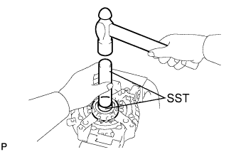 Lexus Is250, Is220D. Gse20 Ale20.2Ad-Fhv Charging.Charging System.Generator  Disassembly